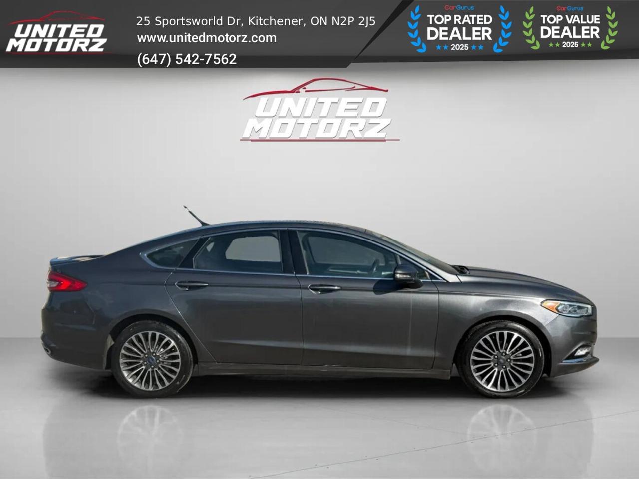 2017 Ford Fusion Titanium~SAFETY CERTIFIED~NO ACCIDENTS~ LOW KMS~ Photo3