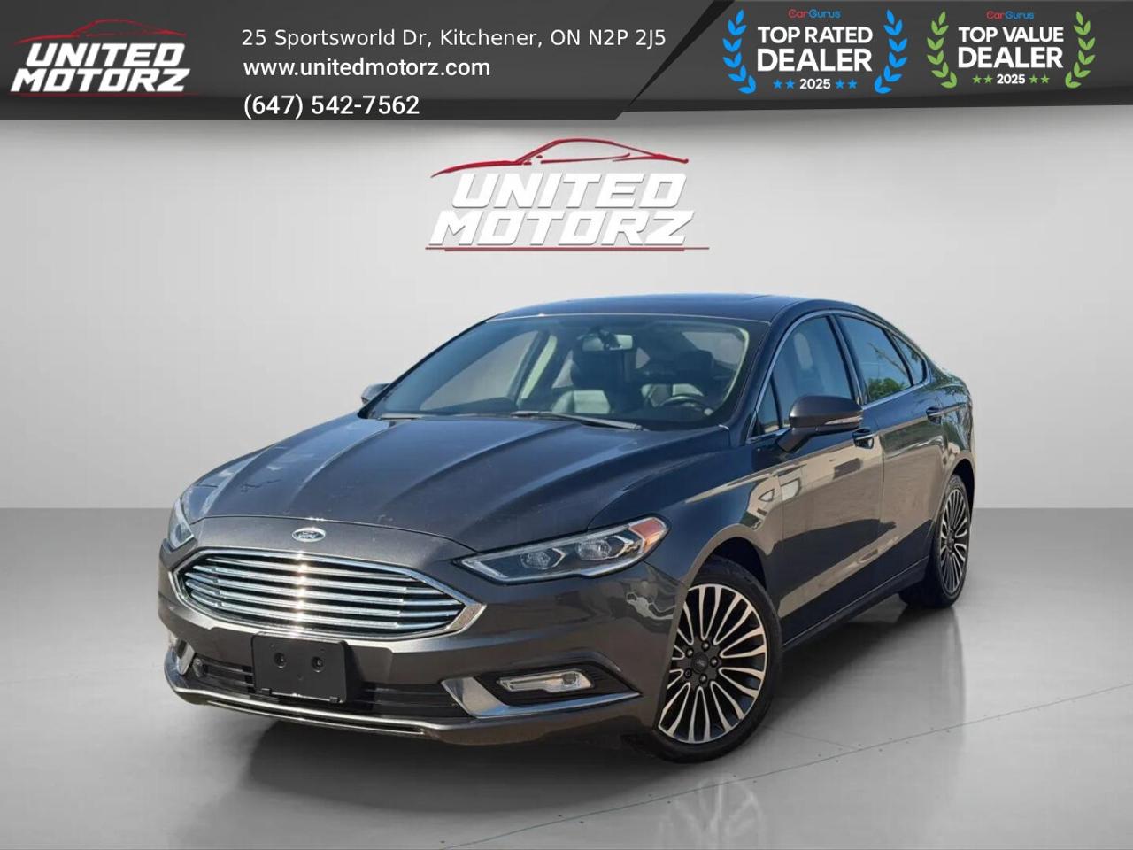 2017 Ford Fusion Titanium~SAFETY CERTIFIED~NO ACCIDENTS~ LOW KMS~ Photo
