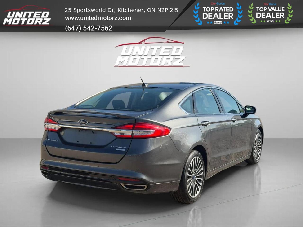 2017 Ford Fusion Titanium~SAFETY CERTIFIED~NO ACCIDENTS~ LOW KMS~ Photo4