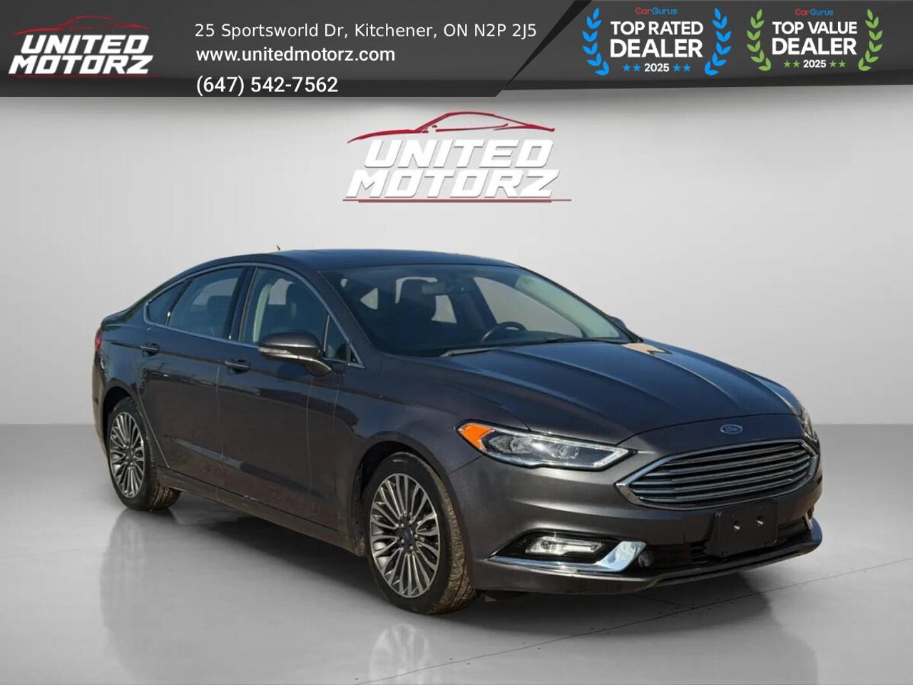 2017 Ford Fusion Titanium~SAFETY CERTIFIED~NO ACCIDENTS~ LOW KMS~ Photo
