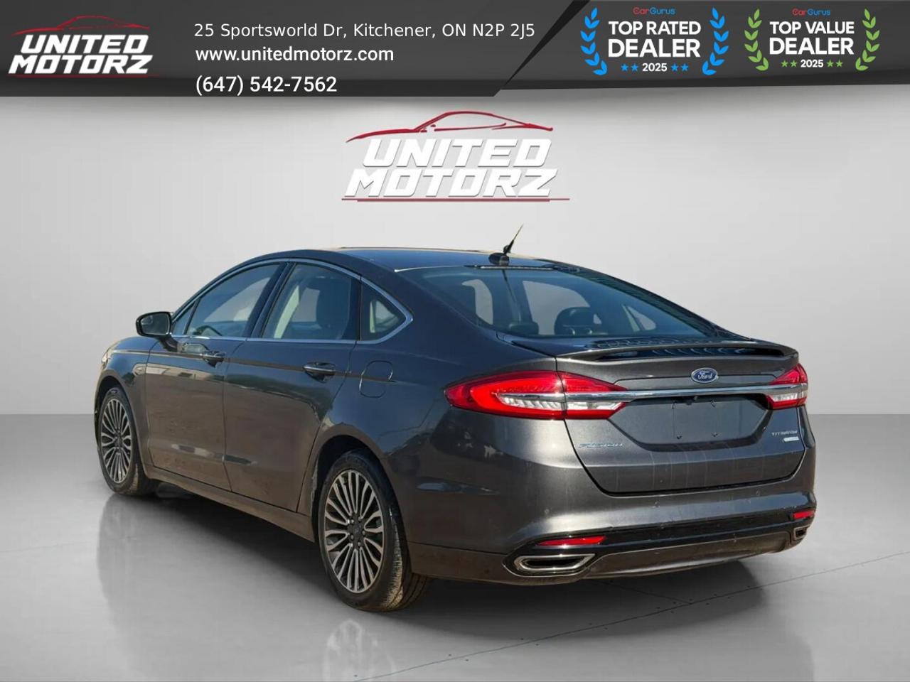 2017 Ford Fusion Titanium~SAFETY CERTIFIED~NO ACCIDENTS~ LOW KMS~ Photo
