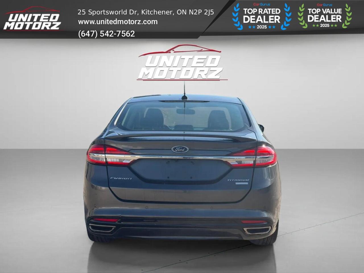 2017 Ford Fusion Titanium~SAFETY CERTIFIED~NO ACCIDENTS~ LOW KMS~ Photo