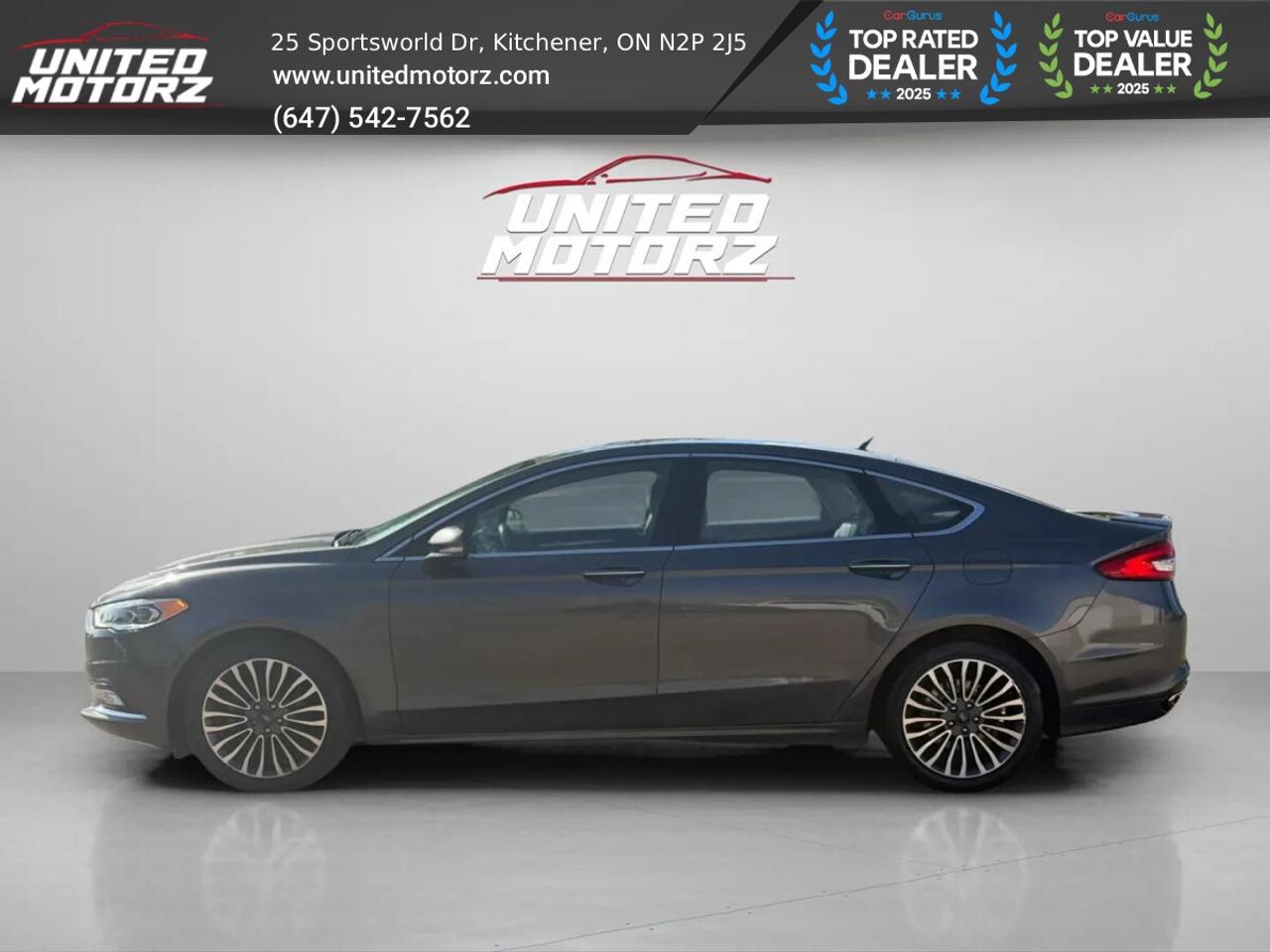 2017 Ford Fusion Titanium~SAFETY CERTIFIED~NO ACCIDENTS~ LOW KMS~ Photo