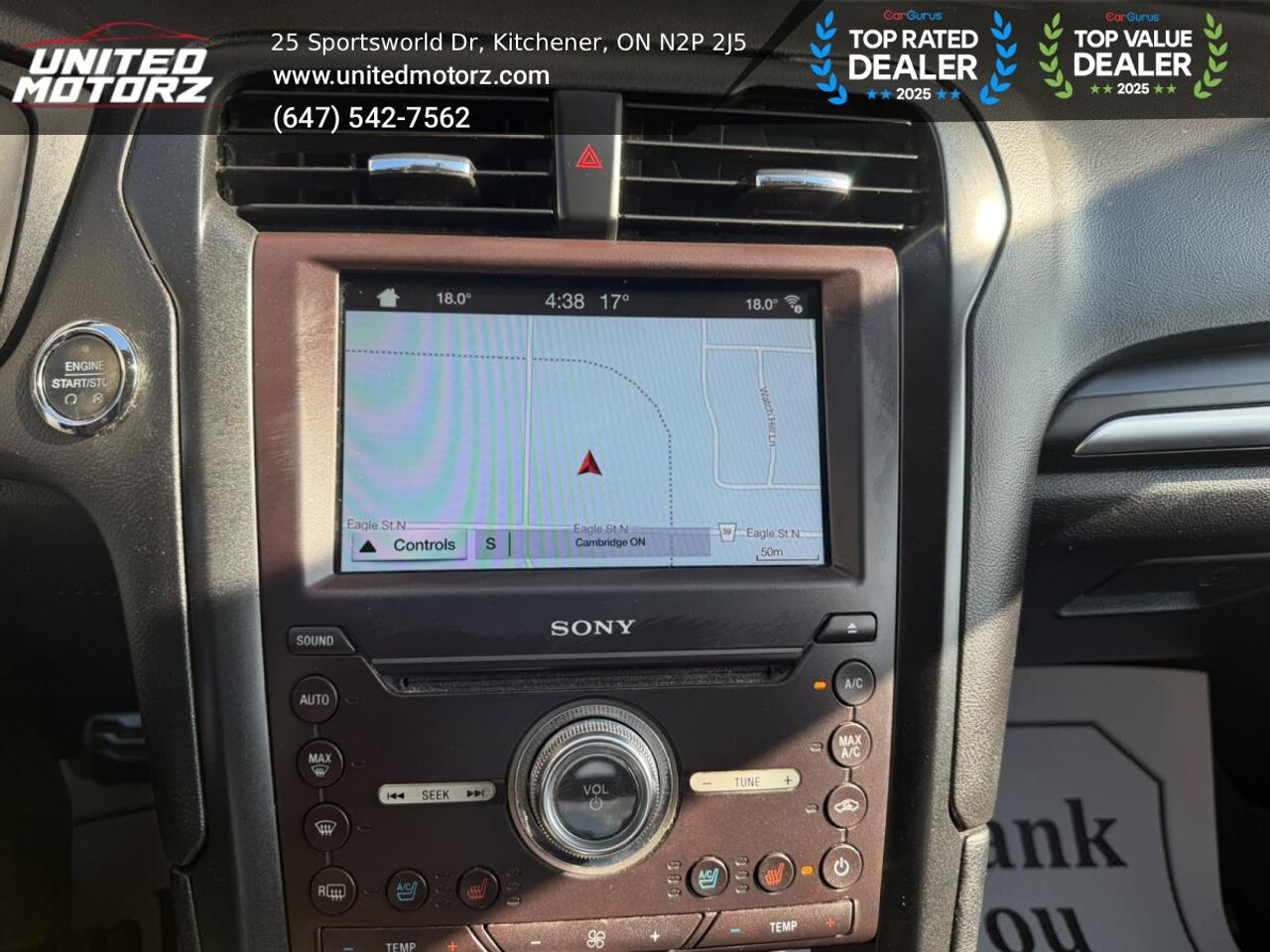 2017 Ford Fusion Titanium~SAFETY CERTIFIED~NO ACCIDENTS~ LOW KMS~ Photo