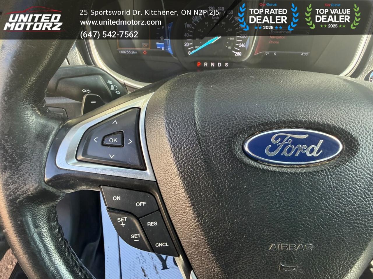 2017 Ford Fusion Titanium~SAFETY CERTIFIED~NO ACCIDENTS~ LOW KMS~ Photo