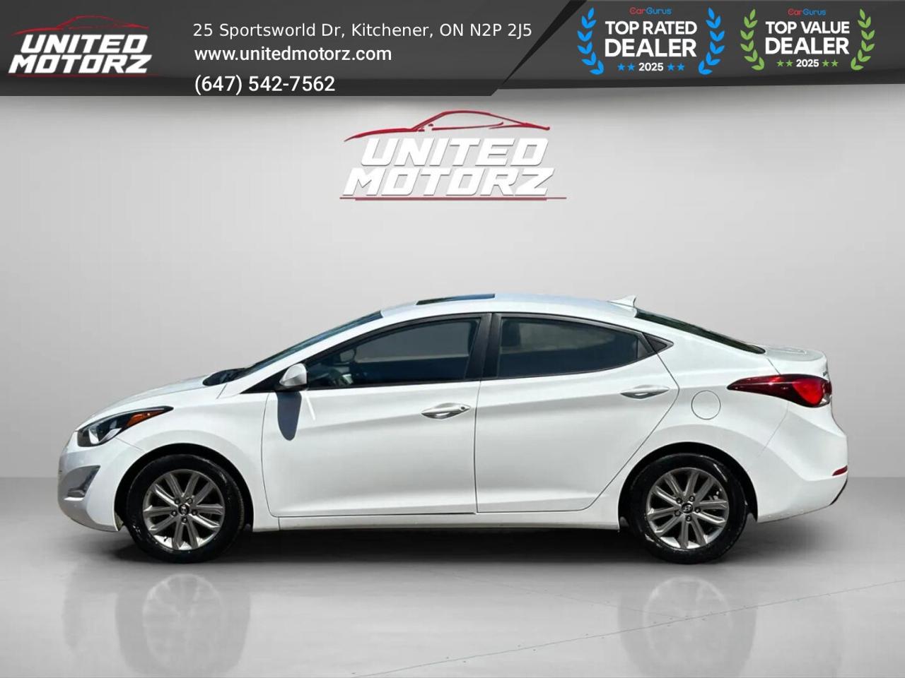 2014 Hyundai Elantra GLS ~SAFETY CERTIFIED~ LOW KM'S~ ONE OWNER~ Photo