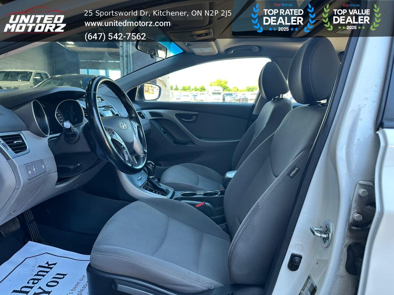 2014 Hyundai Elantra GLS ~SAFETY CERTIFIED~ LOW KM'S~ ONE OWNER~ Photo