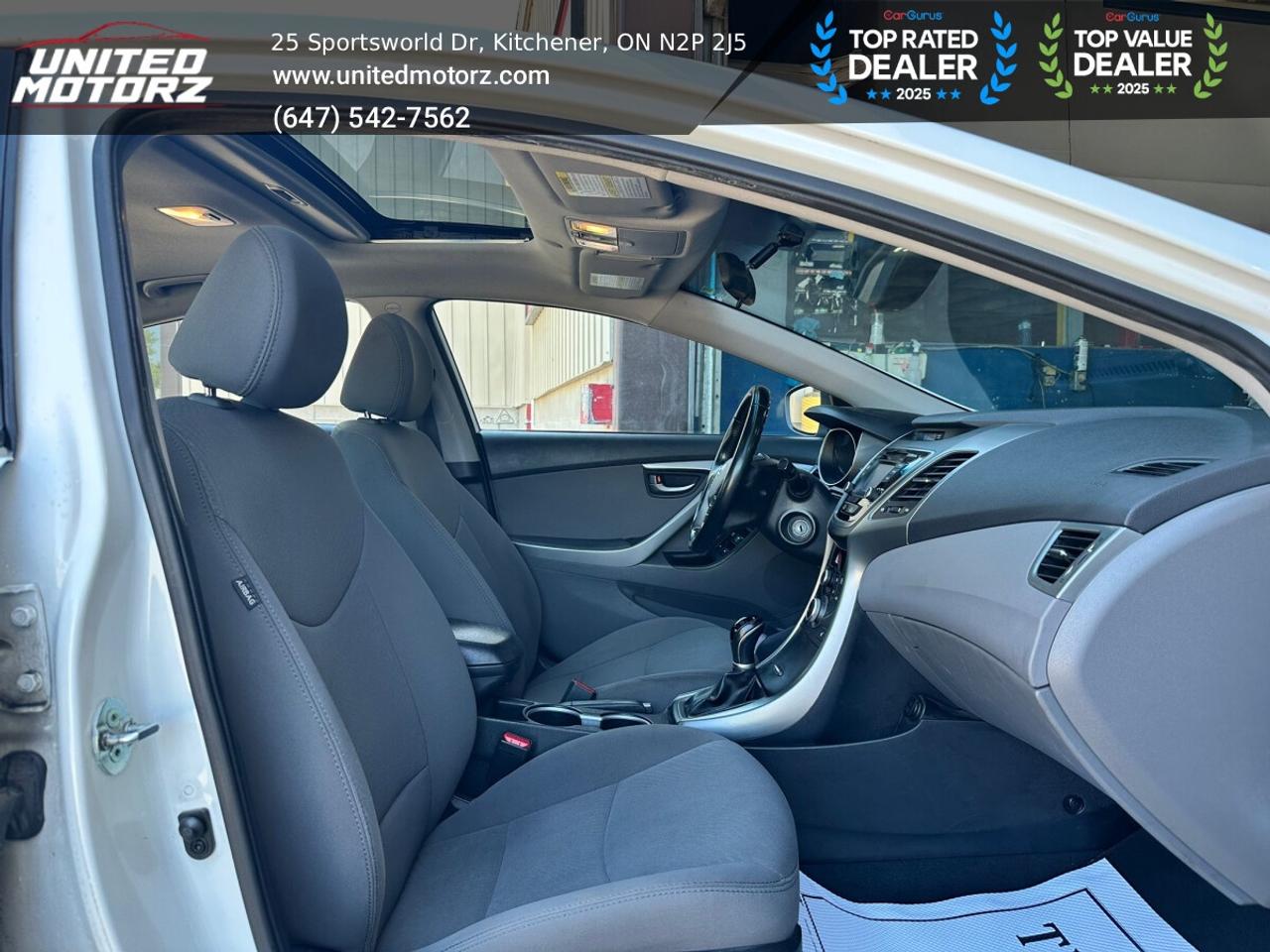 2014 Hyundai Elantra GLS ~SAFETY CERTIFIED~ LOW KM'S~ ONE OWNER~ Photo