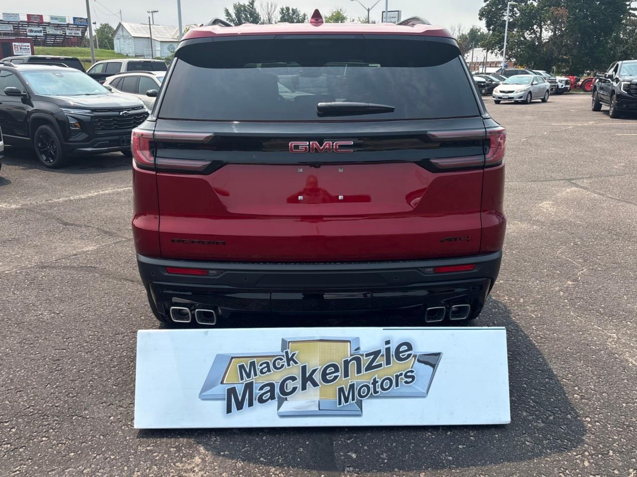 2026 GMC Acadia AT4 New Rugged 7 Passenger AWD SUV with Heated Front Seats, Heated Second Row Outboard Seats, Heated Steering Wheel, Rainsense Wipers with Heated Wiper Park, Adaptive Cruise Control, Hands Free Power Lift Photo2
