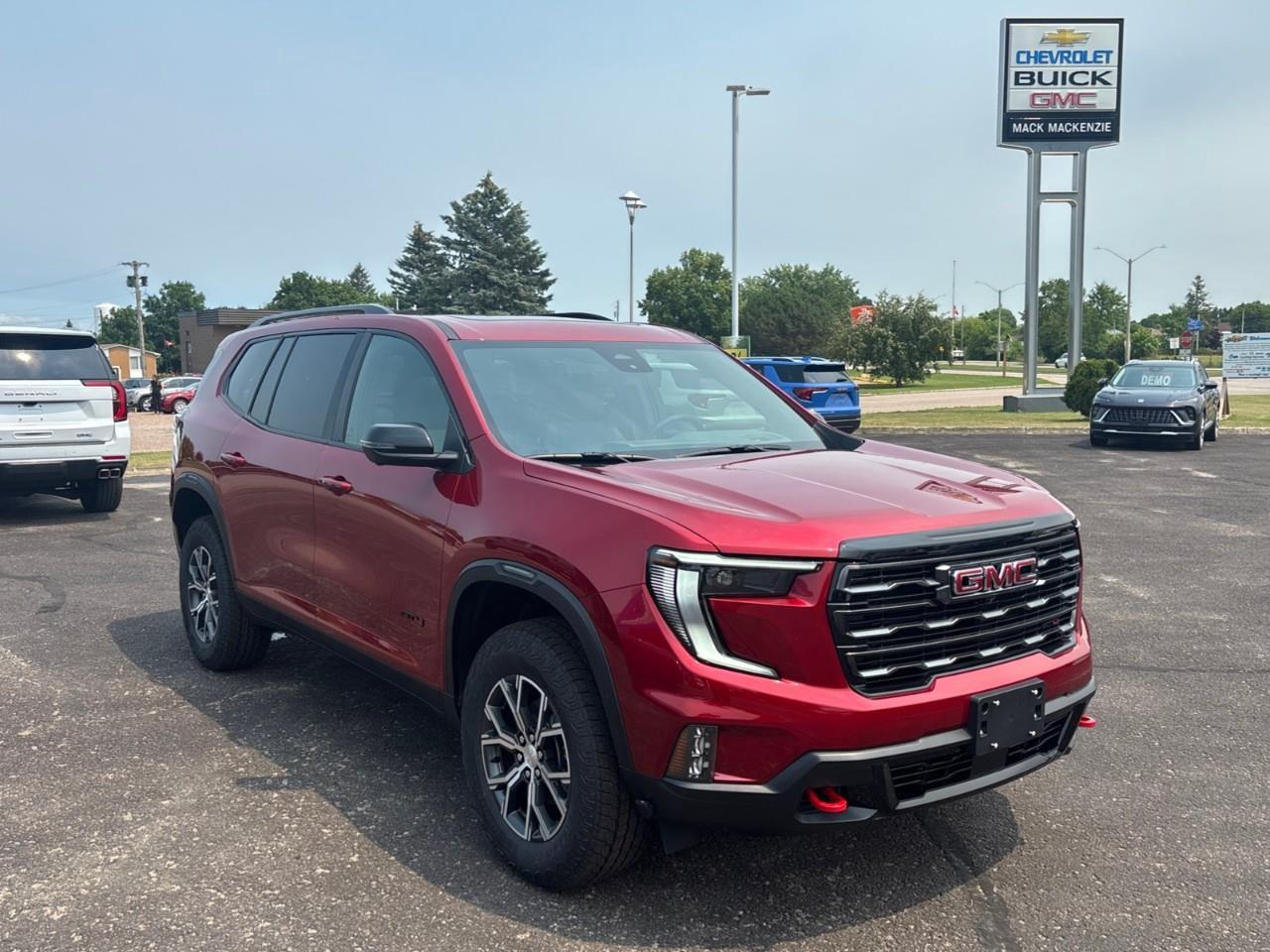 2026 GMC Acadia AT4 New Rugged 7 Passenger AWD SUV with Heated Front Seats, Heated Second Row Outboard Seats, Heated Steering Wheel, Rainsense Wipers with Heated Wiper Park, Adaptive Cruise Control, Hands Free Power Lift Photo