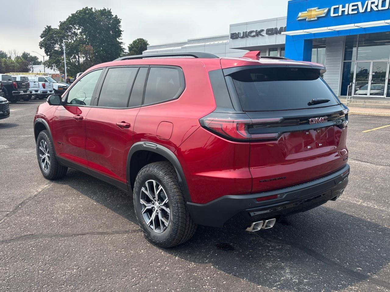 2026 GMC Acadia AT4 New Rugged 7 Passenger AWD SUV with Heated Front Seats, Heated Second Row Outboard Seats, Heated Steering Wheel, Rainsense Wipers with Heated Wiper Park, Adaptive Cruise Control, Hands Free Power Lift Photo
