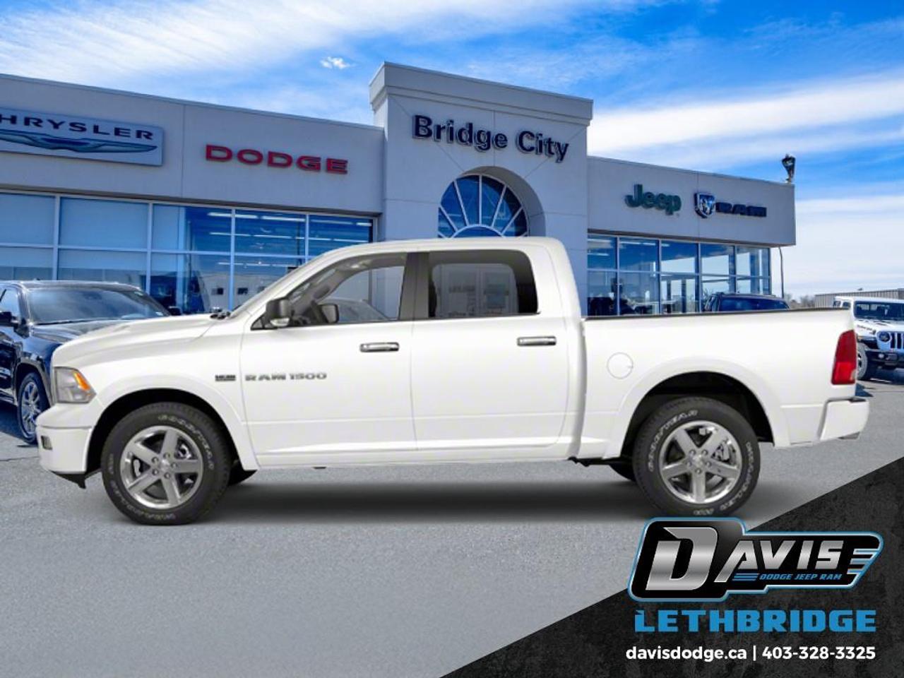 Used 2010 Dodge Ram 1500 SLT/Sport/TRX - Sunroof -  Navigation for sale in Lethbridge, AB