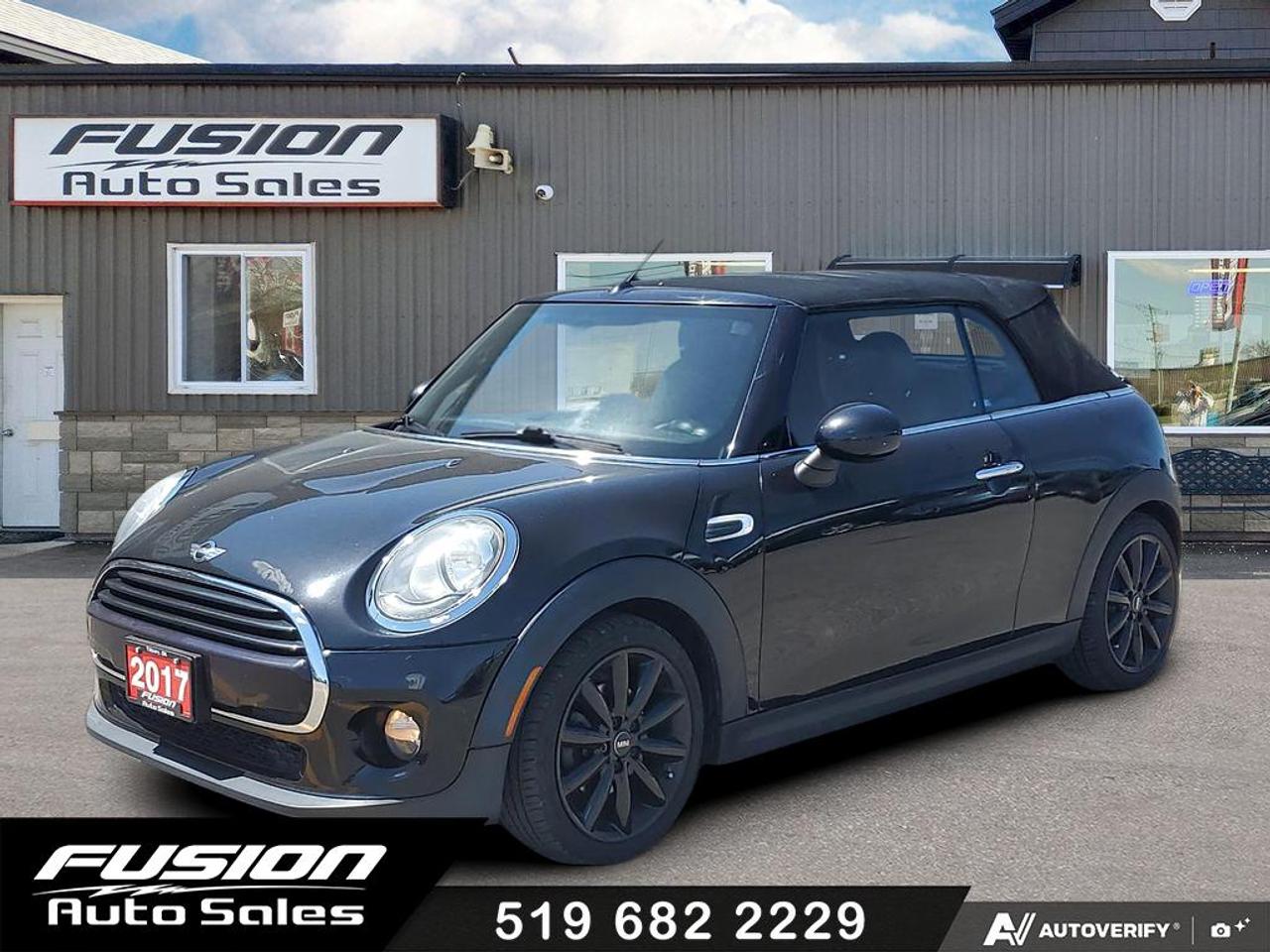 2017 Mini Cooper POWER TOP-NAVIGATION-LEATHER-BLUETOOTH