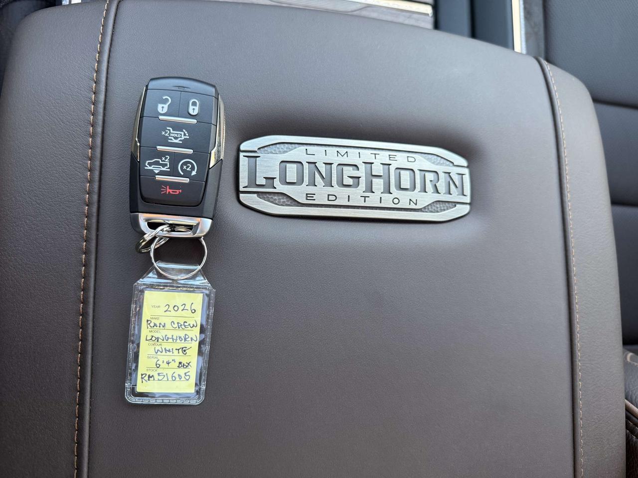 2026 RAM 1500 Longhorn Crew Cab 4X4 6'4" Box - H/O Engine Photo