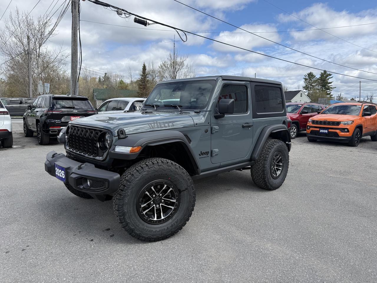 2026 Jeep Wrangler 35 INCH TIRES - HEATED LEATHER - SPORTY SHORTY!!! Photo