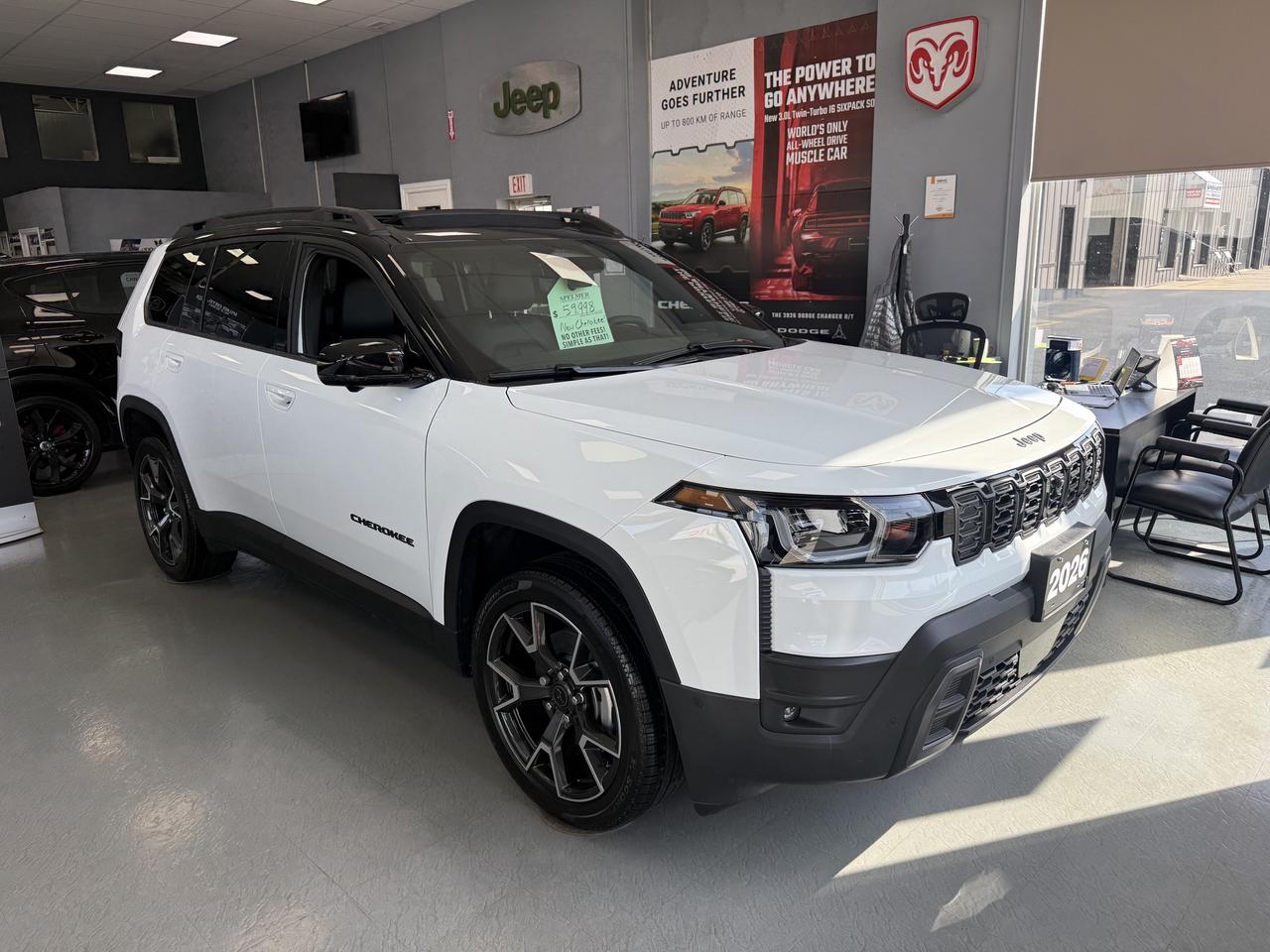2026 Jeep Cherokee ALL NEW  OVERLAND 4X4 HYBRID. TOP OF THE LINE. Photo