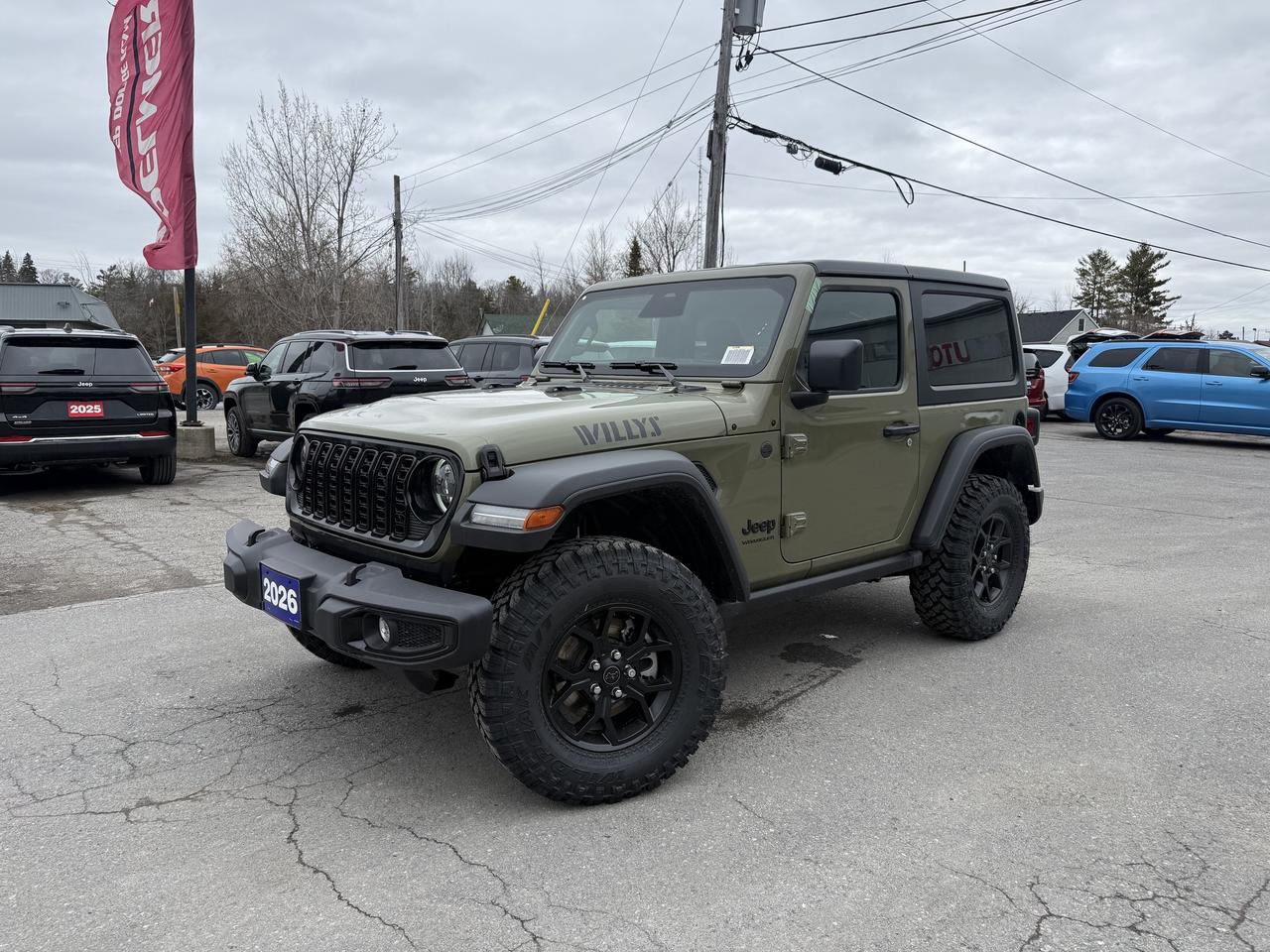 2026 Jeep Wrangler Willys 4X4 - Manual! Photo0
