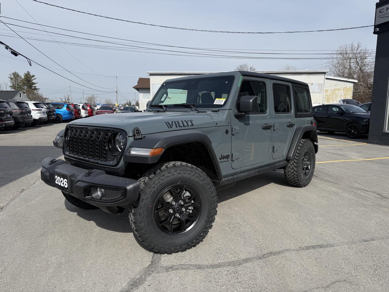 2026 Jeep Wrangler Willys 4 Door 4X4 - Manual! Photo0
