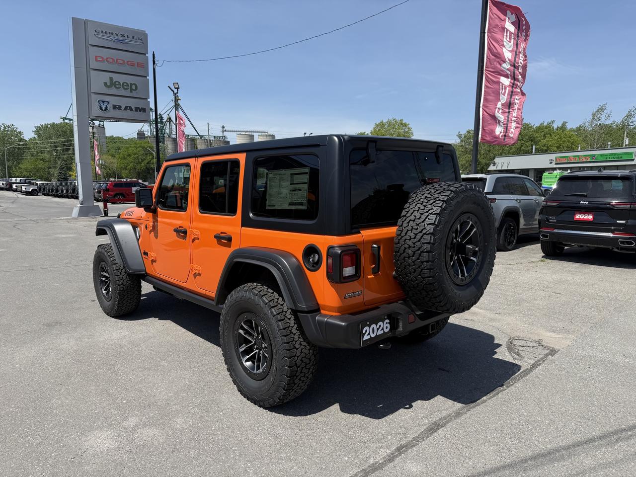2026 Jeep Wrangler Willys 4 Door 4X4 - 35" Tire - Leather - Dual Top! Photo