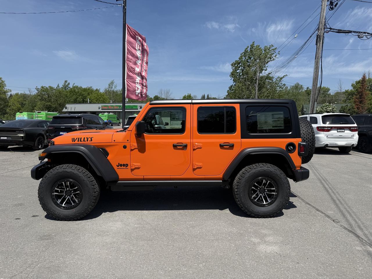 2026 Jeep Wrangler Willys 4 Door 4X4 - 35" Tire - Leather - Dual Top! Photo