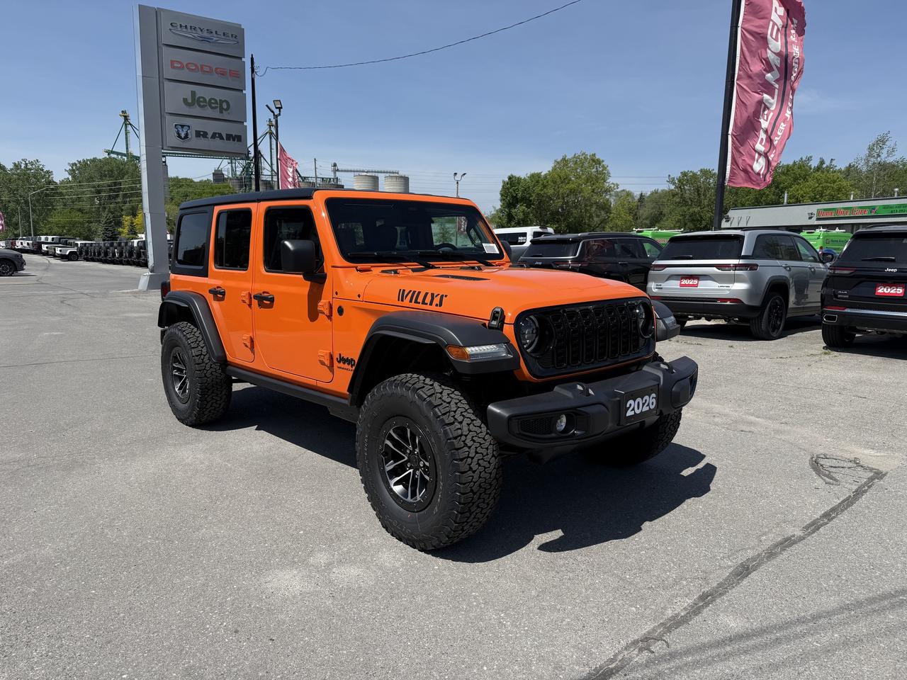 2026 Jeep Wrangler Willys 4 Door 4X4 - 35" Tire - Leather - Dual Top! Photo