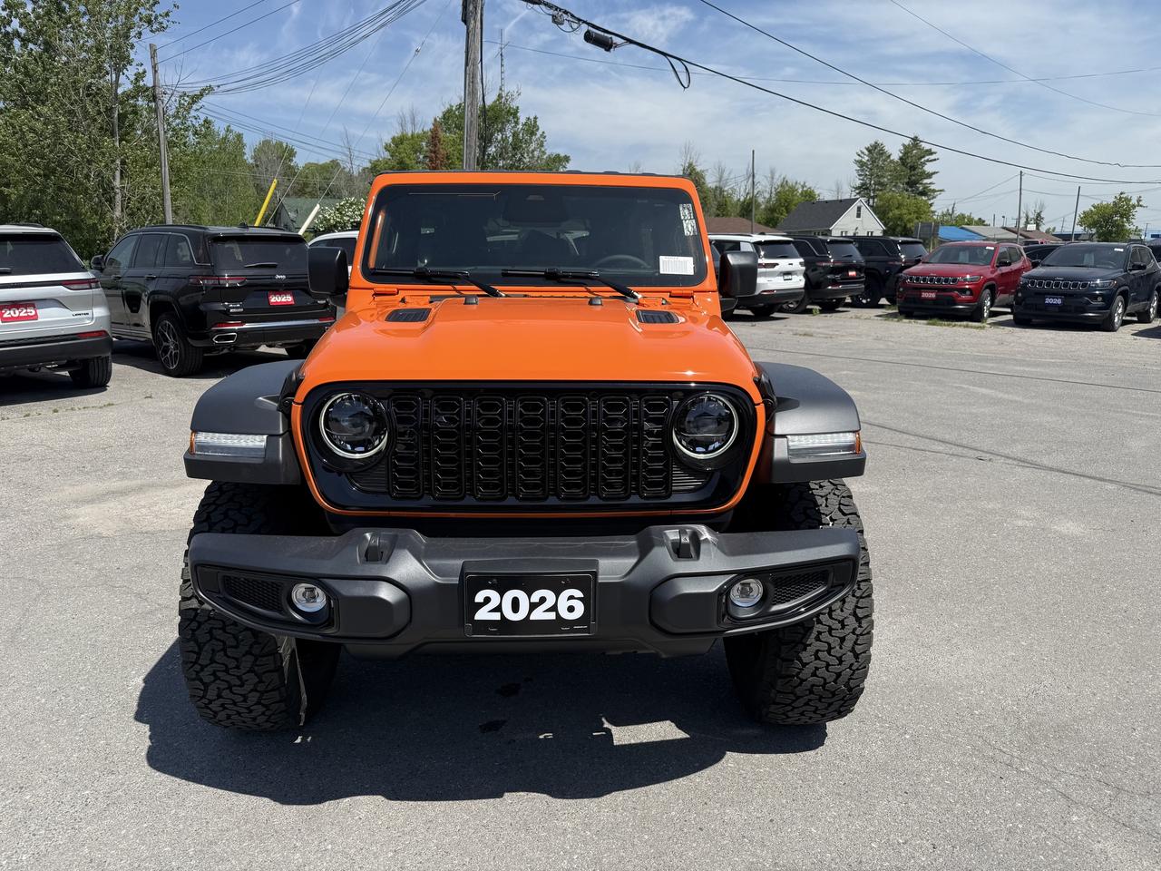2026 Jeep Wrangler Willys 4 Door 4X4 - 35" Tire - Leather - Dual Top! Photo