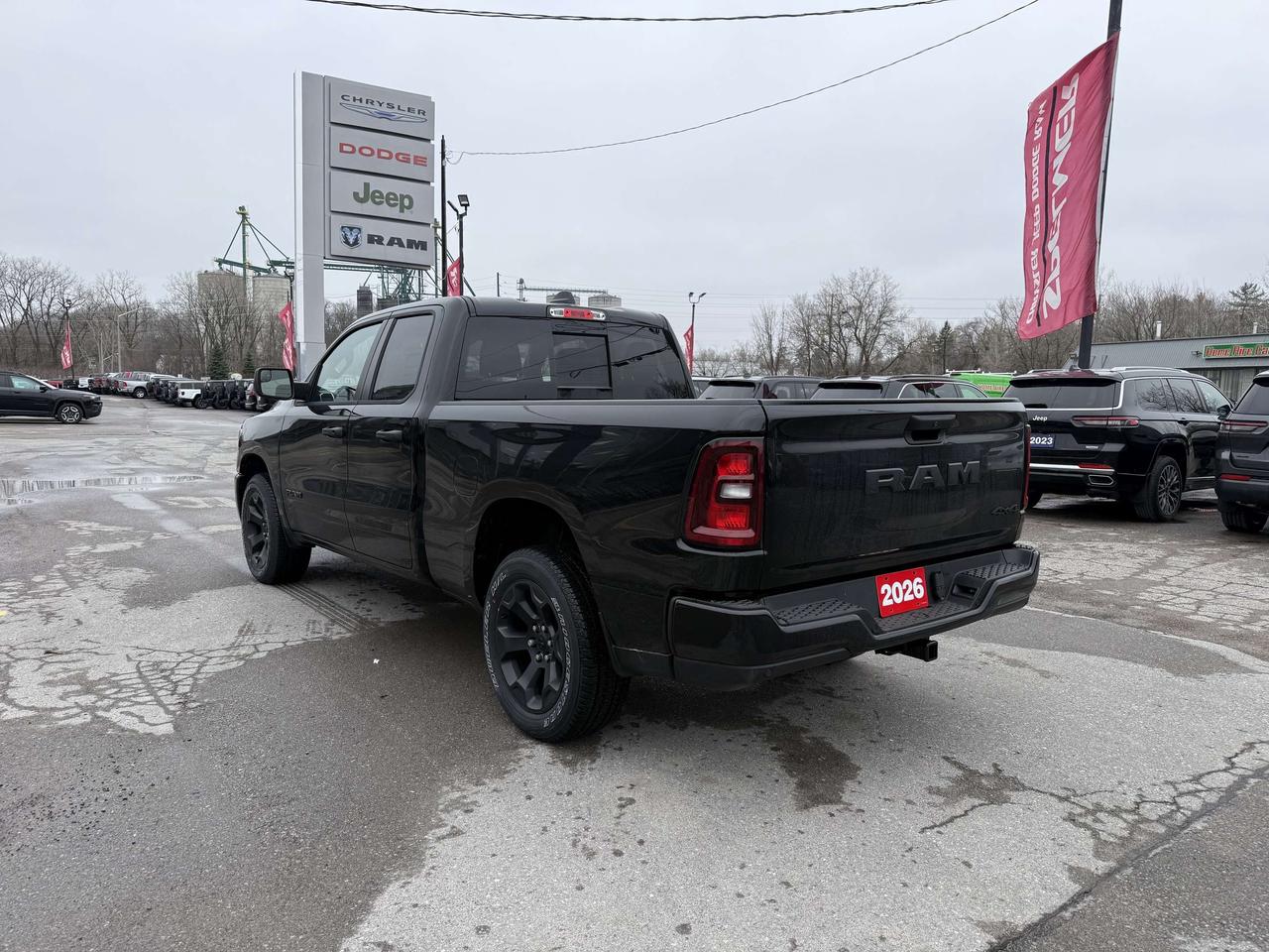 2026 RAM 1500 Black Express 4x4 Quad Cab: As low at $190/wk Photo