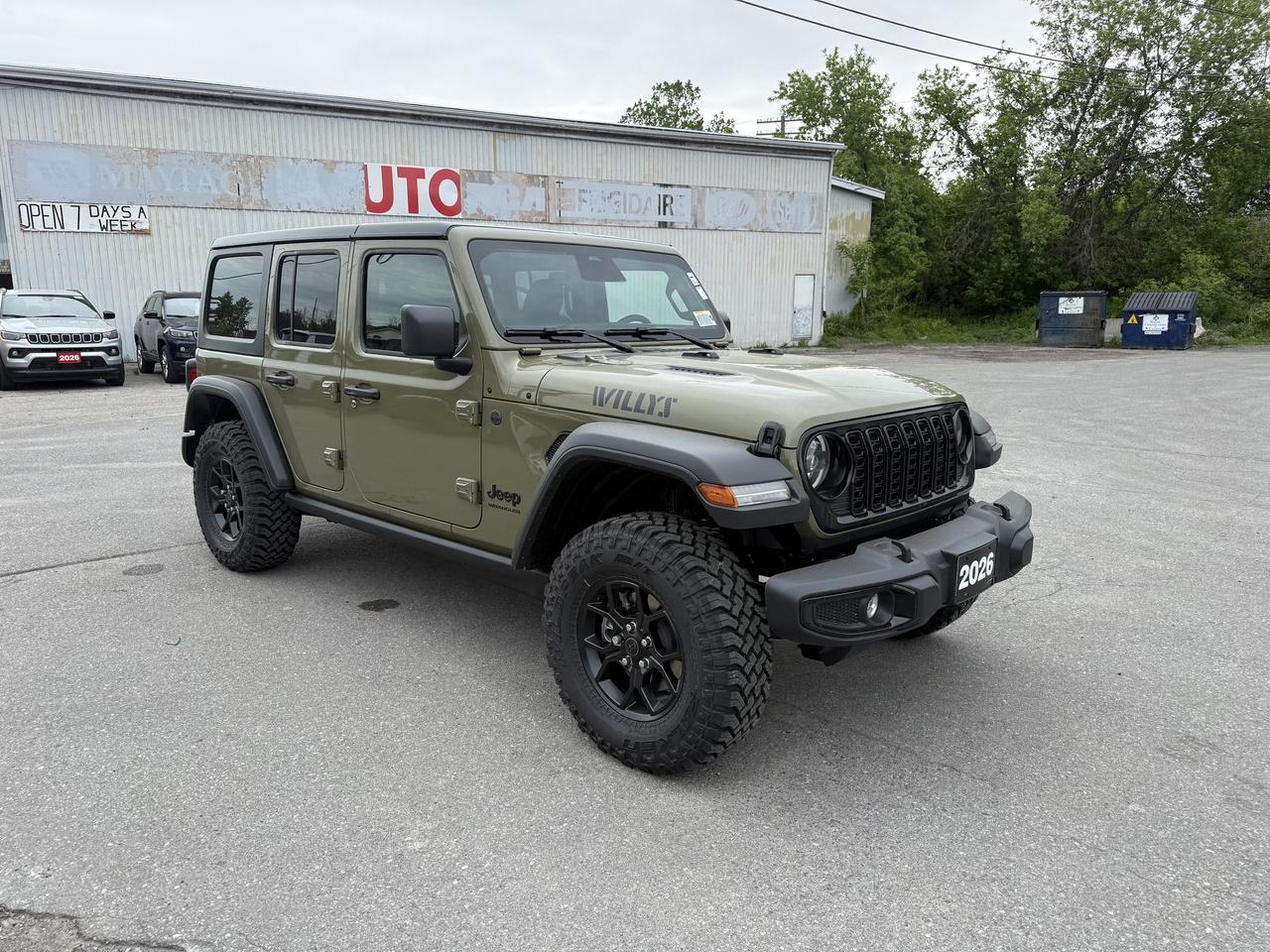 2026 Jeep Wrangler Willys 4 Door 4X4 - Leather - Dual Top Group Photo