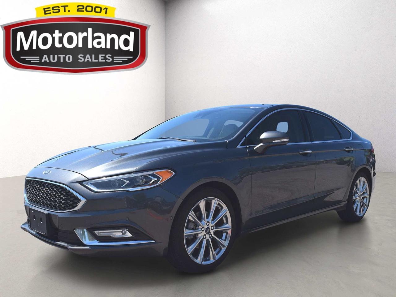 2017 Ford Fusion Platinum AWD Leather Sunroof Navi Photo