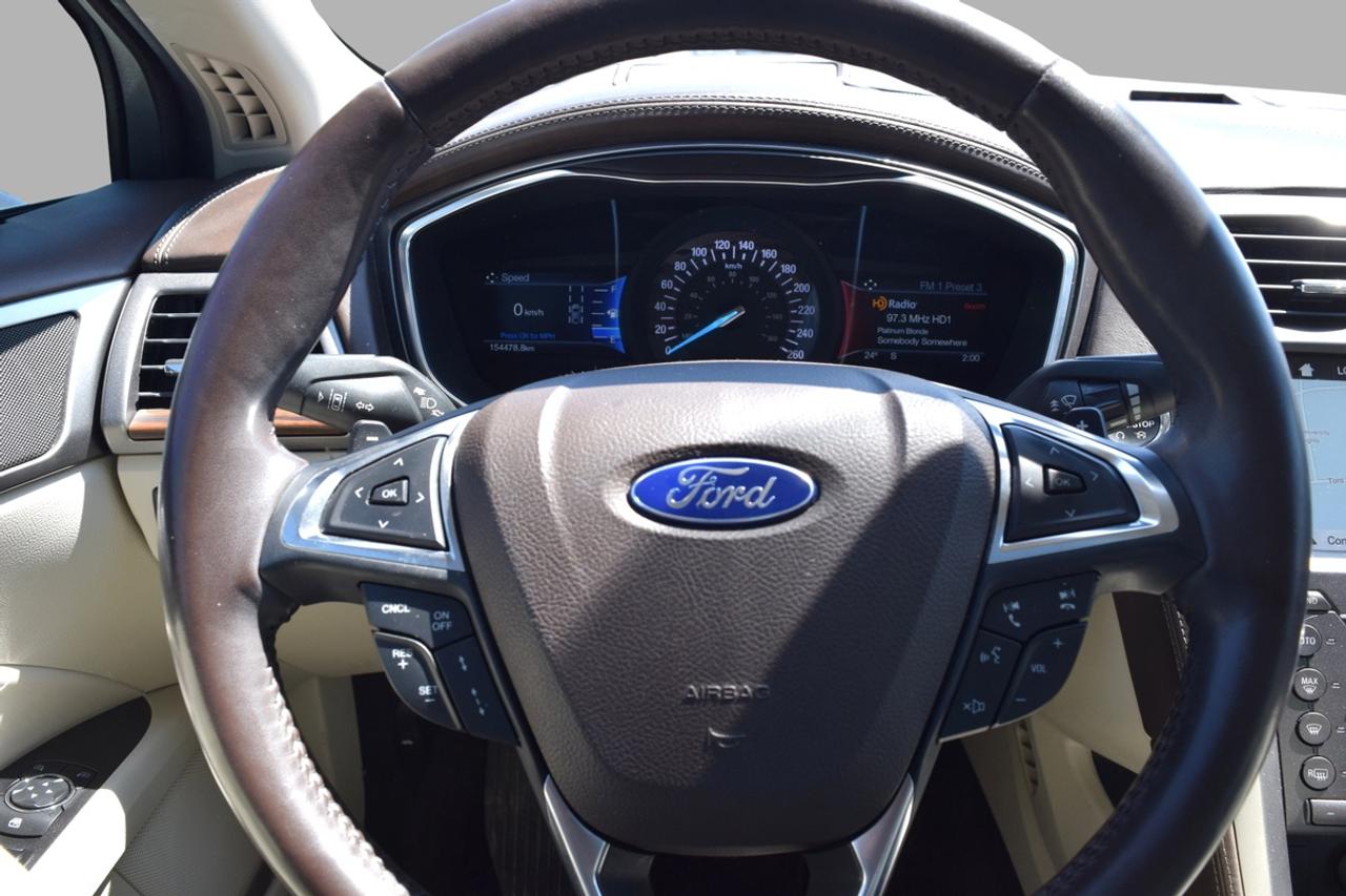 2017 Ford Fusion Platinum AWD Leather Sunroof Navi Photo