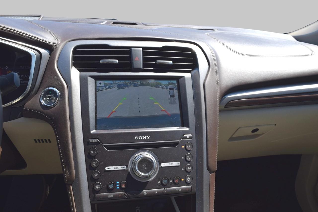 2017 Ford Fusion Platinum AWD Leather Sunroof Navi Photo