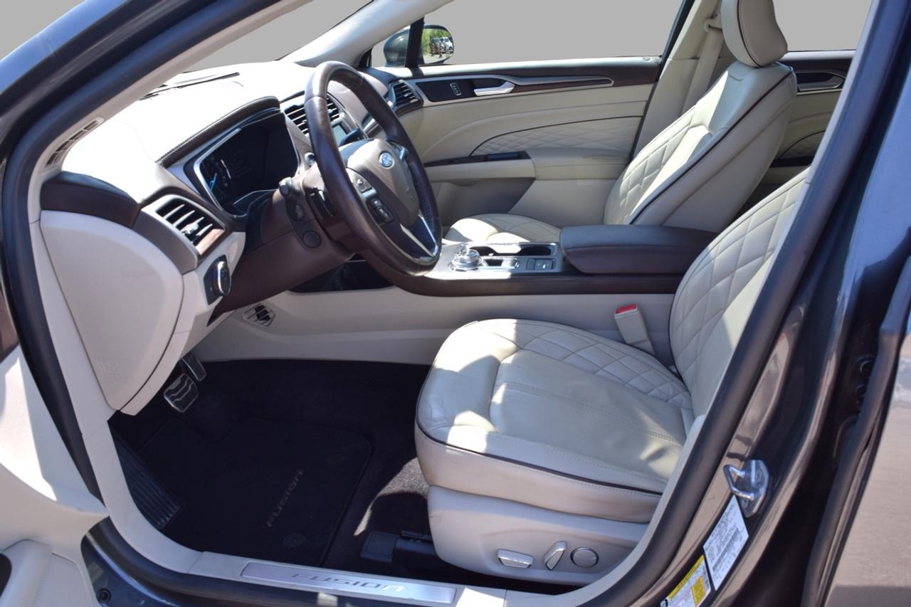 2017 Ford Fusion Platinum AWD Leather Sunroof Navi Photo