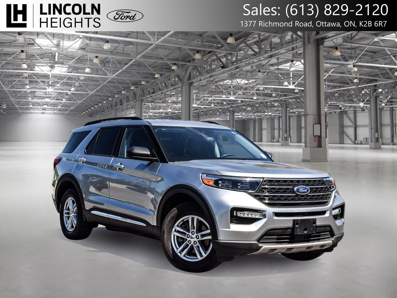 Contact us now: (613) 829-2120  Recent Arrival!      Odometer is 30980 kilometers below market average!    2024 Ford 4D Sport Utility Explorer Iconic Silver Metallic      4WD 2.3L I4 EcoBoost      A quality Lincoln Heights Ford Pre Owned Special!, 4WD.    Here at Lincoln Heights we offer many options to help you find the vehicle that is right for you! Our New Vehicles come with a 3-year/60,000 km Major Component warranty and a 5-year/100,000 km Powertrain warranty. All of our Used Vehicles come with a Carfax Report and are delivered with a 3-month/5,000 km Major Component warranty or the remainder of the manufacture warranty, whichever is greater. Taxes and licensing extra, contact us at 613-829-2120 for more details!
