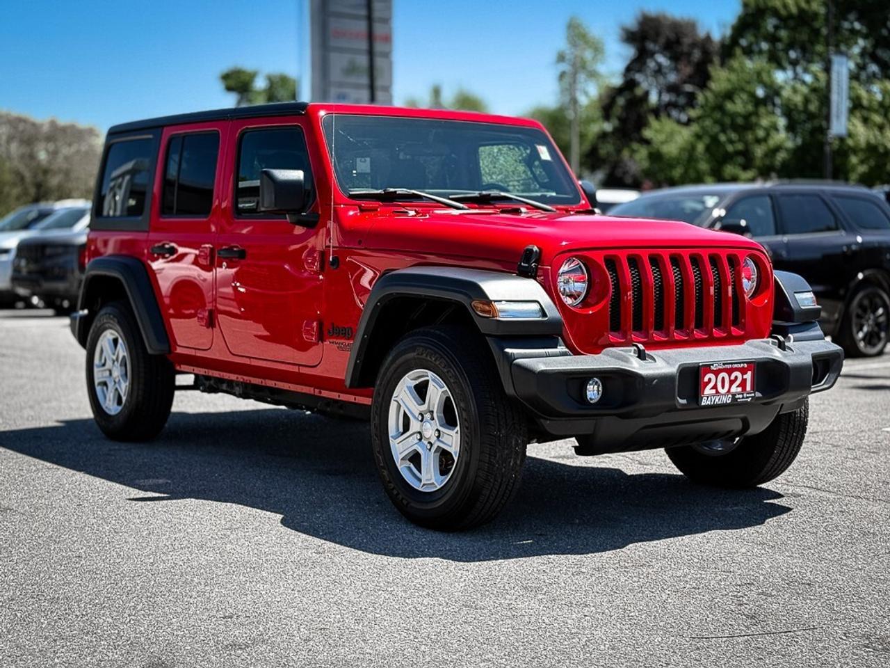 2021 Jeep WRANGLER UNLIMITED Sport   S   6-SPEED MANUAL   HEATED SEATS   HEATED Photo