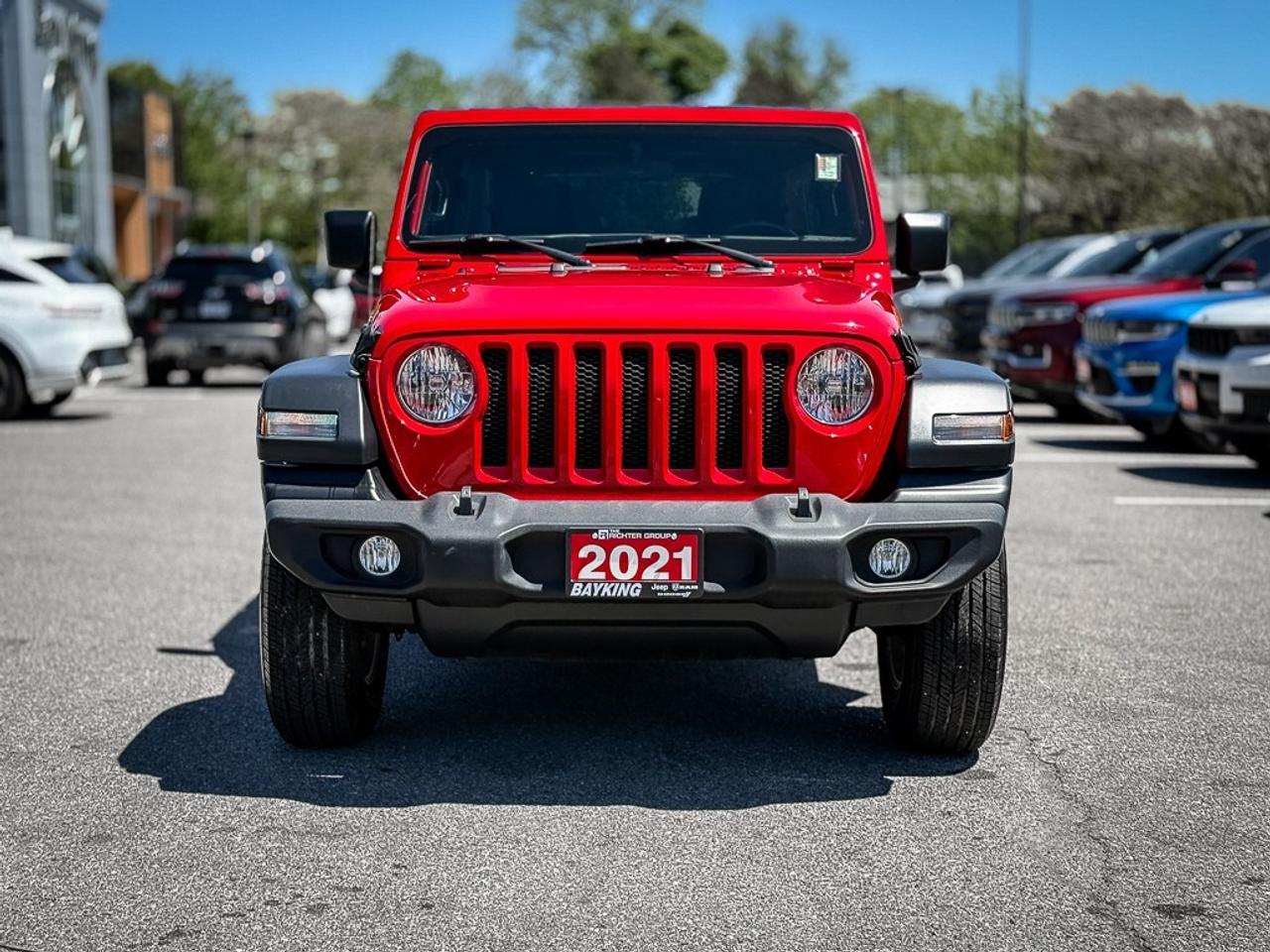 2021 Jeep WRANGLER UNLIMITED Sport   S   6-SPEED MANUAL   HEATED SEATS   HEATED Photo