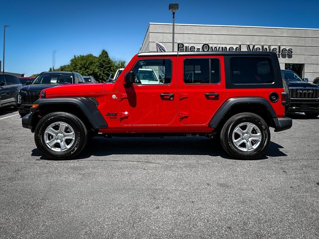 2021 Jeep WRANGLER UNLIMITED Sport   S   6-SPEED MANUAL   HEATED SEATS   HEATED Photo