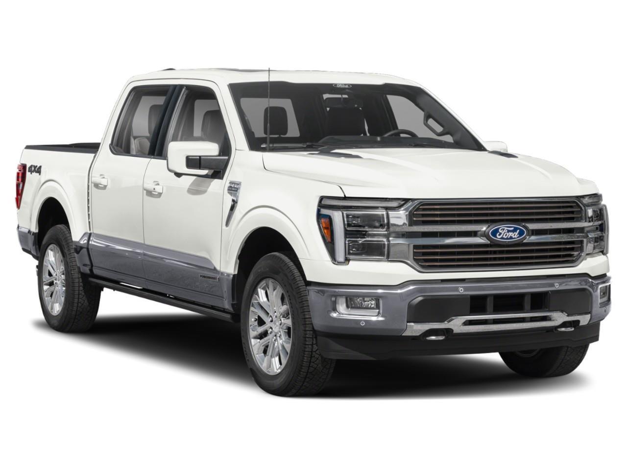 <p>2025 Ford F-150 King Ranch SuperCrew 4WD | 13,600 km | Top-Trim Luxury, Truck Tough Capability</p><p>This 2025 Ford F-150 King Ranch is finished in pristine White and arrives nearly new with just 13,600 km on the odometer. The King Ranch trim is Ford's top-tier appointment level — luxury-grade leather, premium materials, and full feature loadout.</p><p>Standard equipment includes the Ford SYNC 4 12-inch touchscreen with wireless Apple CarPlay/Android Auto, premium B&O audio, heated/ventilated/massage front seats, heated rear seats, panoramic moonroof, power tailgate with step, 360-degree camera, BlueCruise hands-free highway driving, full Co-Pilot360 driver-assist suite, and the proven 4WD platform. The SuperCrew body is the most popular F-150 configuration for good reason.</p><p>Why Buy from Orr Motors Ottawa: Family-Owned & Operated Dealership Since 1962 Certified & Safety-Inspected Vehicles Competitive Financing Options for All Credit Types Extended Warranty Coverage Available Serving Ottawa, Kanata, Stittsville & Nepean</p><p>Visit us at Orr Motors – 6230 Hazeldean Rd, Ottawa Call: 613-836-3333 | orrmotors.com Orr Motors - The trusted used car dealer in Ottawa since 1962.</p> <br /> <br /> <br /> **Advertised price is for finance purchase. <br /> *Every reasonable effort is made to ensure the accuracy of the information listed above. Vehicle pricing, incentives, options (including standard equipment), and technical specifications listed is for the Year, Make and Model of the vehicle, and may not match the exact vehicle displayed. Please confirm with a sales representative the accuracy of this information.