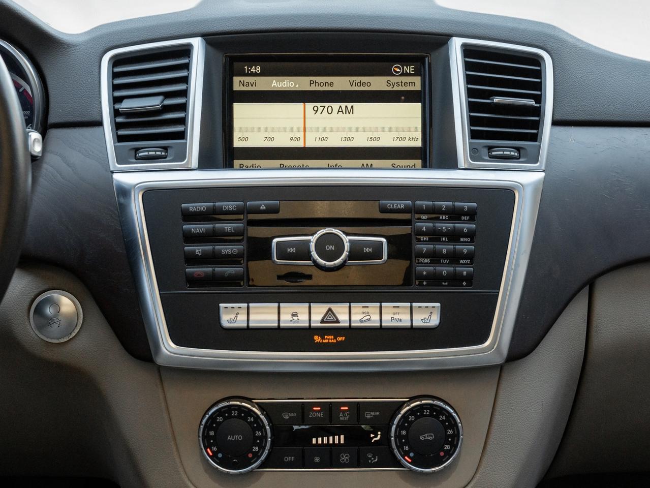 2012 Mercedes-Benz M-Class 4MATIC 4dr ML 350 BlueTEC,  Nav, Camera Photo