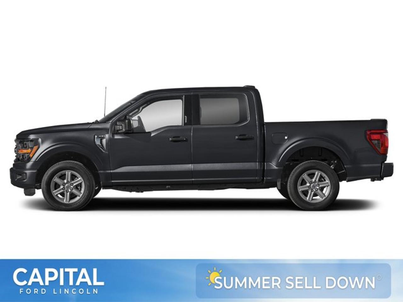 This Ford F-150 delivers a Regular Unleaded V6 3.5 L EcoBoost engine powering this Automatic transmission. XLT BLACK APPEARANCE PACKAGE, TRANSMISSION: ELECTRONIC 10-SPEED AUTOMATIC, EQUIPMENT GROUP 302A MID.*This Ford F-150 Comes Equipped with These Options *BED UTILITY PACKAGE , ENGINE BLOCK HEATER, BLACK, UNIQUE SPORT CLOTH 40/CONSOLE/40 FRONT-SEATS, AGATE BLACK METALLIC, Wheels: 18 Painted Aluminum, Variable Intermittent Wipers, Urethane Gear Shifter Material, Trip Computer, Transmission w/Driver Selectable Mode, Trailer Wiring Harness.* Visit Us Today *Stop by Capital Ford Lincoln located at 1201 Pasqua St North, Regina, SK S4X 4P7 for a quick visit and a great vehicle!Check out this vehicles pictures, features, options and specs, and let us know if you have any questions. Helping find the perfect vehicle FOR YOU is our only priority.P.S...Sometimes texting is easier. Text (or call) 306-994-3121 for fast answers at your fingertips!Dealer License #307287