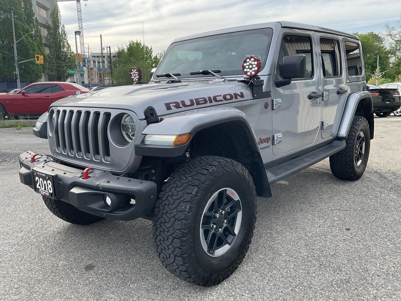 2018 Jeep WRANGLER UNLIMITED Rubicon - LEATHER! NAV! BACK-UP CAM! BSM! Photo