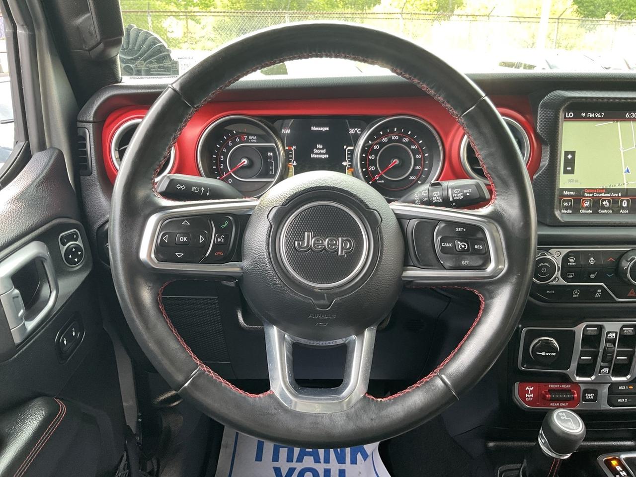 2018 Jeep WRANGLER UNLIMITED Rubicon - LEATHER! NAV! BACK-UP CAM! BSM! Photo