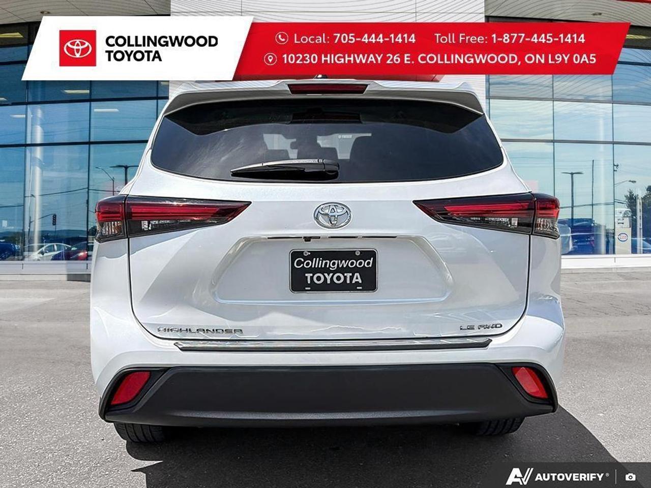 2024 Toyota Highlander *LE AWD* ONE OWNER* ACCIDENT FREE* Photo4