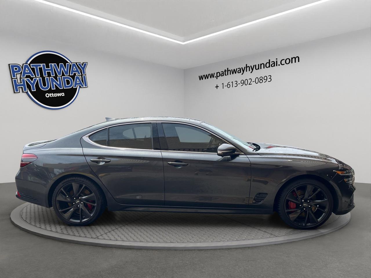 2022 Genesis G70 3.3T Sport | Reverse Cam | Heated Seats Photo2