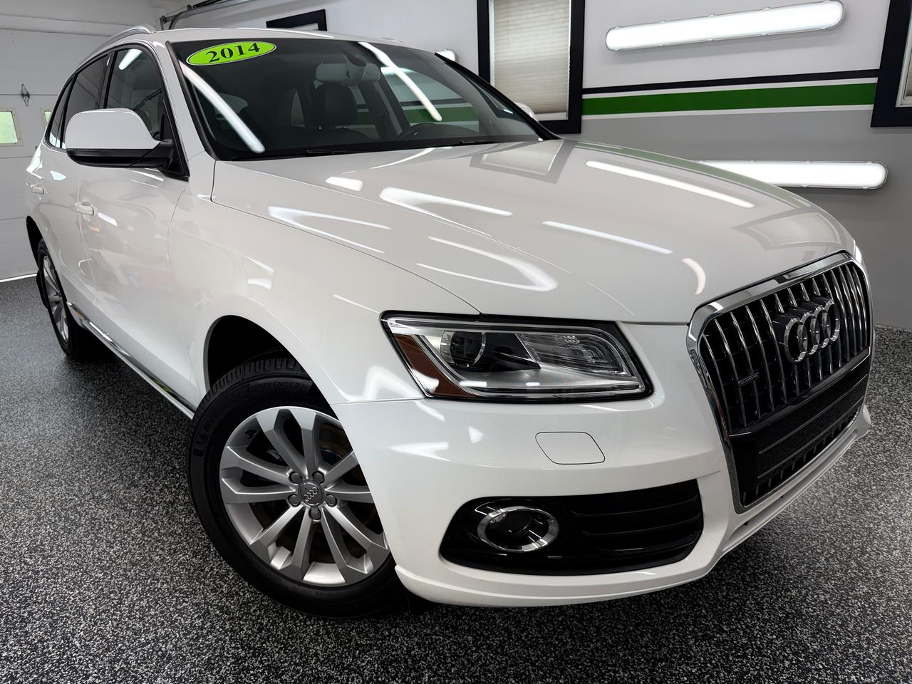 <p>*PENDING SALE*</p><p>&nbsp;</p><p>At RuralWorx Auto Sales we have a EXTRA CLEAN, DEALER MAINTAINED, LOW MILEAGE 2014 Audi Q5 Progressiv AWD! This SUV looks and drives incredible! It also comes with a BRAND NEW MVI & A CLEAN CARFAX (No accidents)</p><p>&nbsp;</p><p>About this vehicle;</p><p>-ONLY 112,000km</p><p>-Leather power seats</p><p>-Heated seats</p><p>-NAVIGATION<span class=Apple-converted-space>&nbsp;</span></p><p>-Cruise control<span class=Apple-converted-space>&nbsp;</span></p><p>-Power Windows<span class=Apple-converted-space>&nbsp;</span></p><p>-Power mirrors</p><p>-Power locks<span class=Apple-converted-space>&nbsp;</span></p><p>-Bluetooth (Hands free calling)<span class=Apple-converted-space>&nbsp;</span></p><p>-COLD AIR CONDITIONING<span class=Apple-converted-space>&nbsp;</span></p><p>-Automatic Transmission<span class=Apple-converted-space>&nbsp;</span></p><p>-Fresh oil change<span class=Apple-converted-space>&nbsp;</span></p><p>-Freshly detailed inside and out<span class=Apple-converted-space>&nbsp;</span></p><p>-Keyless entry<span class=Apple-converted-space>&nbsp;</span></p><p>-and so much more&hellip;</p><p>&nbsp;</p><p>Priced at: $14,995 plus taxes, licensing & admin*</p><p>&nbsp;</p><p>If you are interested in viewing this beautiful SUV or have any questions or concerns please email/message or call/text 902-956-0179. Contact us ANYTIME! Thank you for viewing! Feel free to check out our other ads, or contact us if you have a certain car in mind! WE WILL FIND IT FOR YOU!<span class=Apple-converted-space>&nbsp;</span></p><p>&nbsp;</p><p>You can also visit our Facebook & Instagram to stay up to date on our new vehicles and GIVEAWAYS we have throughout the year! Also check out our REVIEWS!<span class=Apple-converted-space>&nbsp;</span></p><p>&nbsp;</p><p>Facebook: RuralWorx AutoSales<span class=Apple-converted-space>&nbsp;</span></p><p>Instagram: ruralworx_autosales</p><p>&nbsp;</p><p>*admin is $499, taxes and licensing to be determined</p>