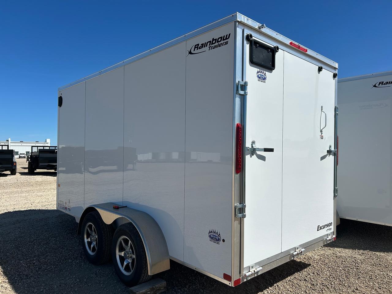 2027 Rainbow Enclosed Cargo 7 x 14' Aluminum Rainbow Excustion Photo3