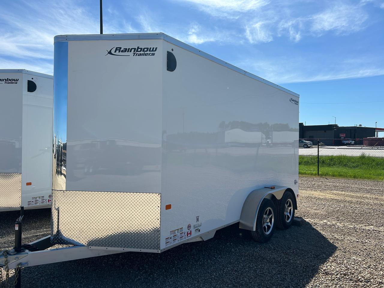 2027 Rainbow Enclosed Cargo 7 x 14' Aluminum Rainbow Excustion Photo2