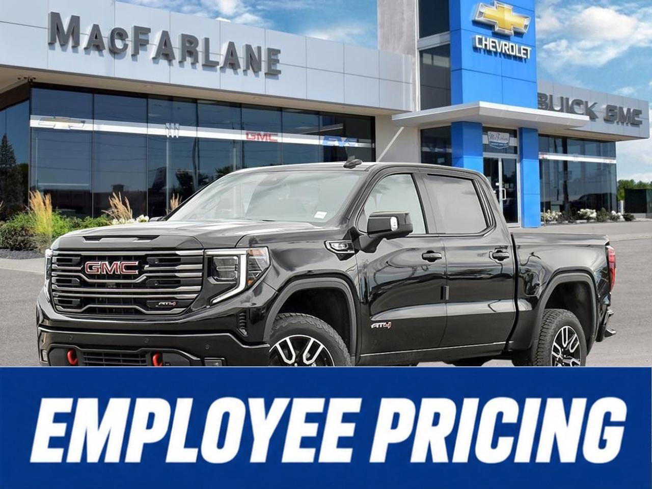 <p>Experience bold design, proven V8 performance and professional-grade capability in this new <strong>2026 GMC Sierra 1500 Elevation Crew Cab 4WD</strong>. Available at MacFarlane Chevrolet Buick GMC in Petrolia, Ontario, this versatile full-size pickup truck is built for towing, hauling, family transportation and demanding everyday use.</p><p>Powered by the capable <strong>5.3L V8 engine</strong> paired with a smooth <strong>10-speed automatic transmission</strong>, the Sierra 1500 delivers strong, responsive performance. Its four-wheel-drive system provides added traction and control when travelling through snow, rain, gravel roads and changing job-site conditions.</p><p>The Elevation trim creates a commanding presence with monochromatic exterior styling, body-colour details, Gloss Black grille inserts, LED fog lamps and bold 20-inch Gloss Black aluminum wheels. The spacious Crew Cab offers generous passenger room, while the durable cargo bed provides practical space for tools, equipment, building materials and recreational gear.</p><p>Inside, enjoy heated front seats, a heated steering wheel, a <strong>13.4-inch GMC infotainment touchscreen</strong> and a customizable <strong>12.3-inch digital Driver Information Centre</strong>. Wireless smartphone connectivity and GMC Pro Safety technologies help provide added convenience, awareness and confidence on every journey.</p><p>Visit MacFarlane Chevrolet Buick GMC to explore this <strong>2026 GMC Sierra 1500 Elevation Crew Cab 4WD for sale near Sarnia, Strathroy, London and throughout Lambton County</strong>.</p>