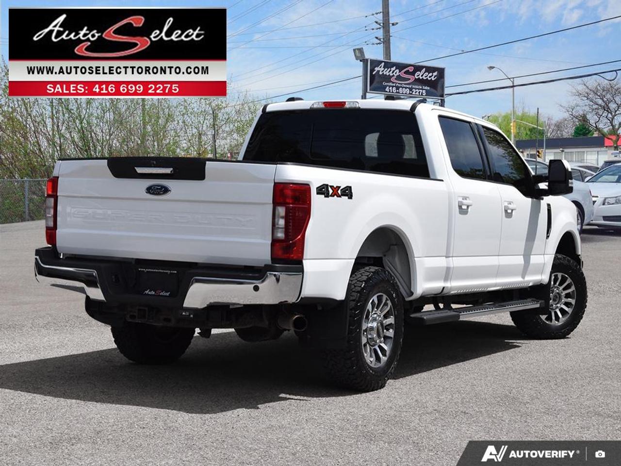 2022 Ford F-250 Lariat 4x4 - 7.3L V8 - Leather Interior - Clean Carfax Photo3