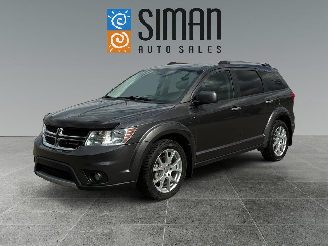 <p>**2017 Dodge Journey GT V6 &ndash; Low Kilometers, Fully Loaded & Family Ready** Looking for a versatile SUV that combines comfort, performance, and incredible value? This **2017 Dodge Journey GT V6** is an excellent choice. With only **79,000 km**, this well-maintained SUV offers exceptionally low mileage for its year and is packed with premium features that make every drive more enjoyable. Powered by a strong and reliable **V6 engine**, the Journey GT delivers confident acceleration, smooth highway cruising, and the versatility needed for daily commuting, family adventures, and Saskatchewan road trips. **Key Features:** * Stylish **Alloy Wheels** * Powerful **V6 Engine** * Premium **Automatic Heated Leather Seats** * High-resolution **Backup Camera** * Convenient **Keyless Entry & Push Button Start** * Modern **Touchscreen Climate Control System** * Spacious interior with plenty of room for passengers and cargo * Comfortable ride with excellent visibility * Newly installed **All-Weather Tires** for year-round driving confidence This vehicle comes with a **Carfax report showing no accident history** and has completed a full **pre-inspection** for added peace of mind. It has also received a **fresh full synthetic oil service**, **new air filters**, and **new all-weather tires**, New Front Struts and wheel alighnment* ensuring it's ready for the road ahead. With its low kilometers, powerful V6 performance, premium leather interior, and affordable ownership costs, this Journey GT represents outstanding value for families and SUV shoppers alike. **Why Buy From Siman Auto Sales?** * Easy financing available through 16 banks and lenders * Trades encouraged * Aftermarket warranties available for every need and budget * Proudly serving Saskatchewan for 18 years * Over 70 vehicles in stock * Trusted by customers&mdash;check our reviews At **Siman Auto Sales**, we're *large enough to make a difference and small enough to care.* ?? Low kilometers, V6 power, premium features, and exceptional value&mdash;don't miss your chance to own this Dodge Journey GT. Contact us today to schedule your test drive!</p>