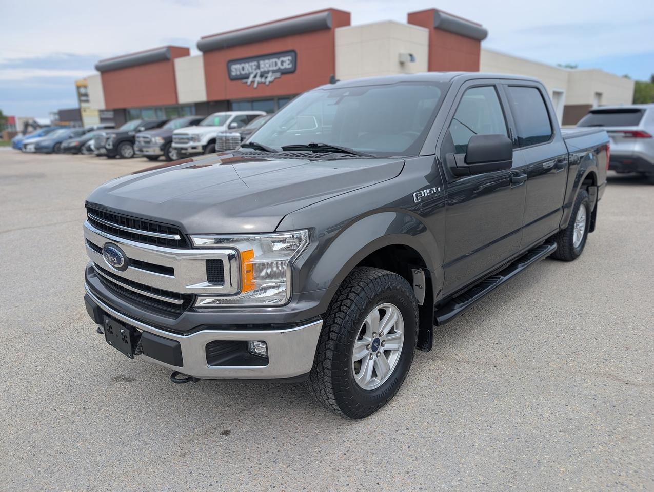 <p dir=ltr>Come finance this vehicle with us. Apply on our website stonebridgeauto.com&nbsp;</p><p>&nbsp;</p><p dir=ltr>2019 Ford F-150 XLT 3.3L 6 Cylinder 177,000km. Clean title and safetied. Manitoba owned! No accidents!</p><p>&nbsp;</p><p dir=ltr>Reverse camera</p><p dir=ltr>Tonneau cover&nbsp;</p><p dir=ltr>Running boards</p><p dir=ltr>Cruise control&nbsp;</p><p dir=ltr>Power locks&nbsp;</p><p dir=ltr>Power windows</p><p>&nbsp;</p><p dir=ltr>We take trades! Vehicle is for sale in Steinbach by STONE BRIDGE AUTO INC. Dealer #5000 we are a small business focused on customer satisfaction. Text or call before coming to view and ask for sales.</p>